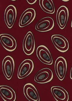 Printed Silk Deco Pocket Square