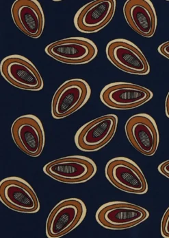 Printed Silk Deco Pocket Square