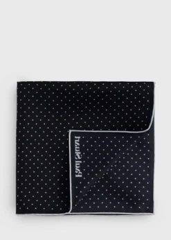 Printed Silk Dot Pocket Square