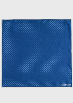 Printed Silk Dot Pocket Square