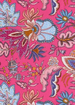 Printed Silk Floral Pocket Square