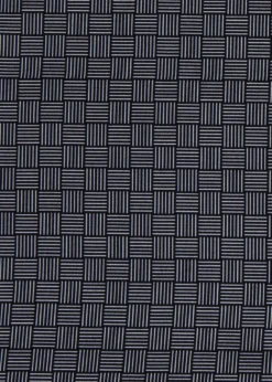 Printed Silk Parquet Pocket Square
