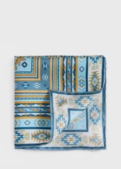 Printed Silk Pattern Pocket Square