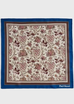 Printed Silk Pocket Square