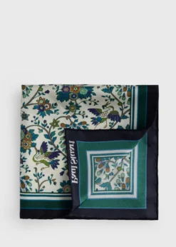 Printed Silk Pocket Square
