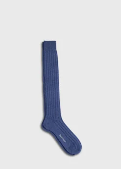 Ribbed Cashmere Sock