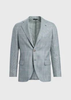 Sage Plaid Jacket