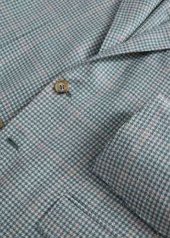 Sage Plaid Jacket