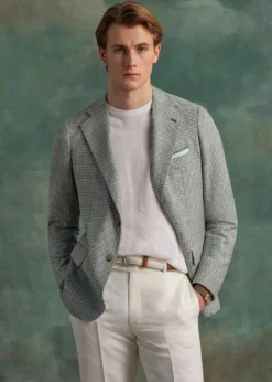 Sage Plaid Jacket