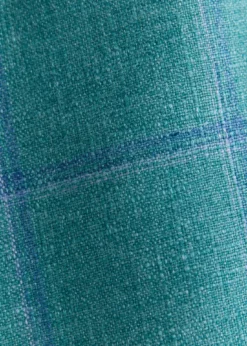 Silk & Cashmere Deco Windowpane Jacket