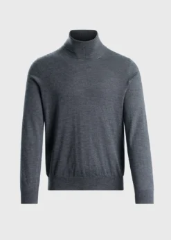 Silk& Cashmere Turtleneck