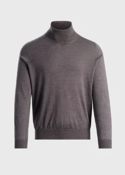Silk& Cashmere Turtleneck