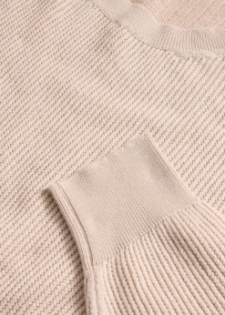 Silk & Cotton Crew Neck