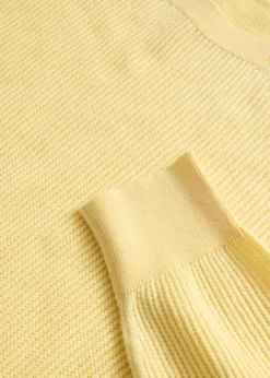 Silk & Cotton Crew Neck