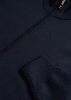 Silk & Cotton Full Zip Cardigan