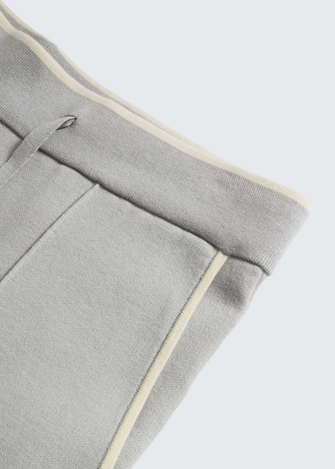 Silk & Cotton Knit Pant