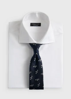 Silk Diamond Print Tie