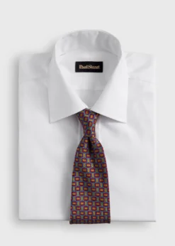 Silk Diamond Trellis Motif Tie
