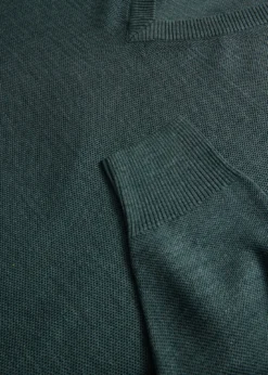 Silk Honeycomb Sweater