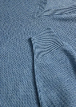 Silk Honeycomb Sweater