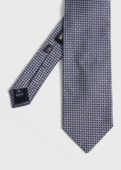 Silk Jacquard Deco Rings Tie