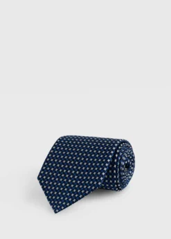 Silk Micro Star Tie