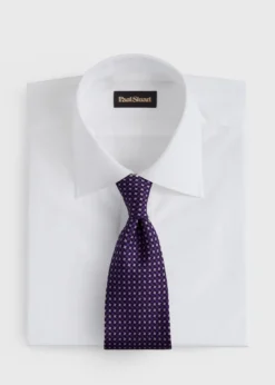 Silk Micro Star Tie