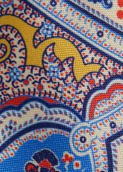 Silk Ornamental Paisley Tie