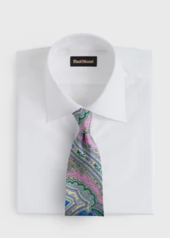 Silk Ornamental Paisley Tie