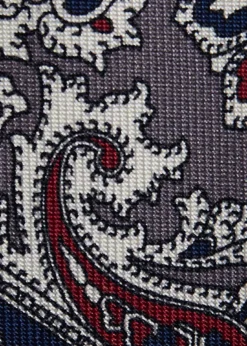 Silk Ornamental Paisley Tie