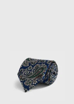 Silk Ornamental Paisley Tie