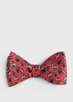 Silk Printed Bow Tie