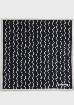 Silk Printed GeometricPocket Square