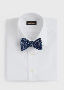 Silk Printed Pine Bow Tie