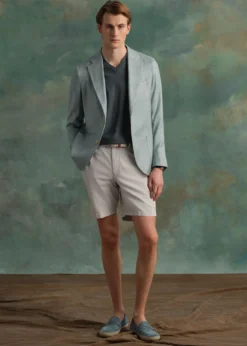 Silk Slub Blazer
