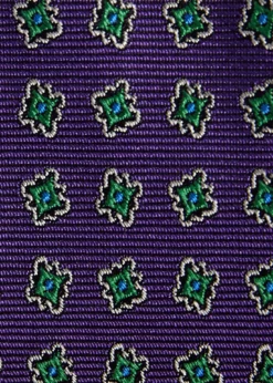 Silk Tile Motif Tie