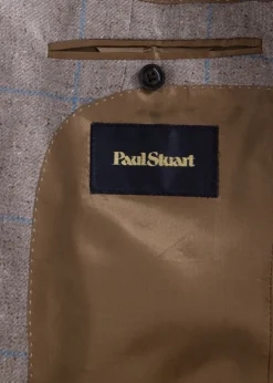 Silk Windowpane Summer Jacket