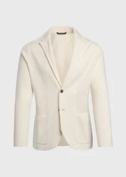 Single Breasted Knit Blazer