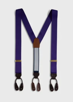 Solid Grosgrain Suspenders