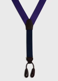 Solid Grosgrain Suspenders