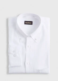 Solid Linen Sport Shirt