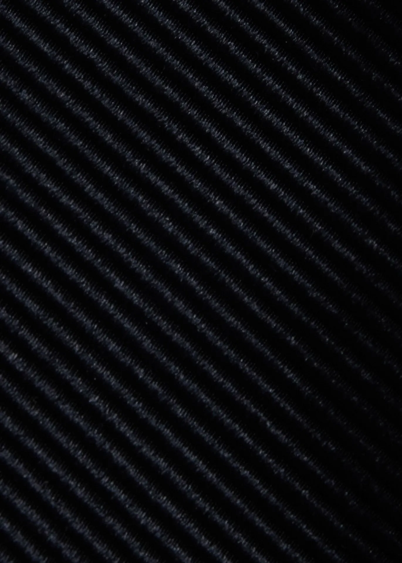 Solid Mogador Silk & Cotton Tie