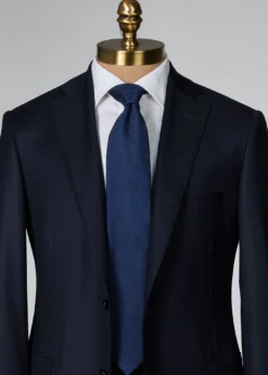 Solid Silk Garza Tie