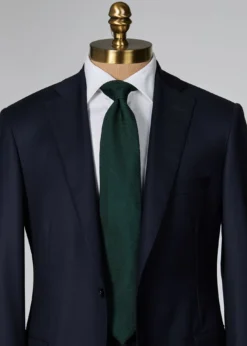 Solid Silk Garza Tie