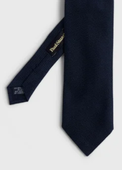 Solid Silk Garza Tie
