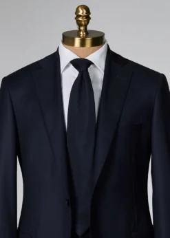Solid Silk Garza Tie