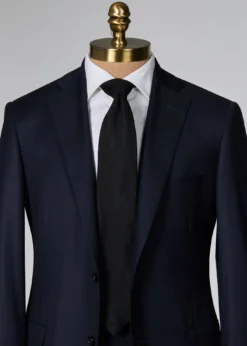 Solid Silk Garza Tie
