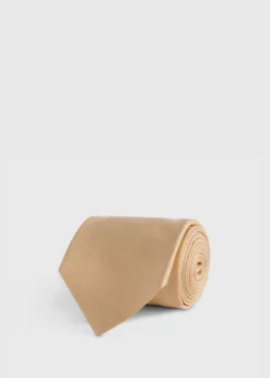 Solid Textured Woven Tie