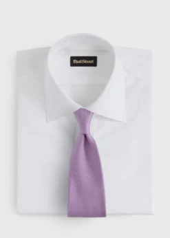 Solid Textured Woven Tie