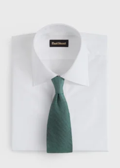 Solid Textured Woven Tie